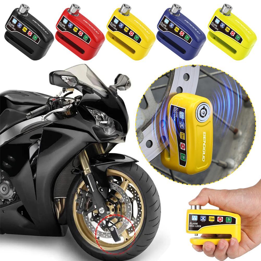 Disc Lock Brake - Motosiklet alarmı disk fren kilidi bisiklet