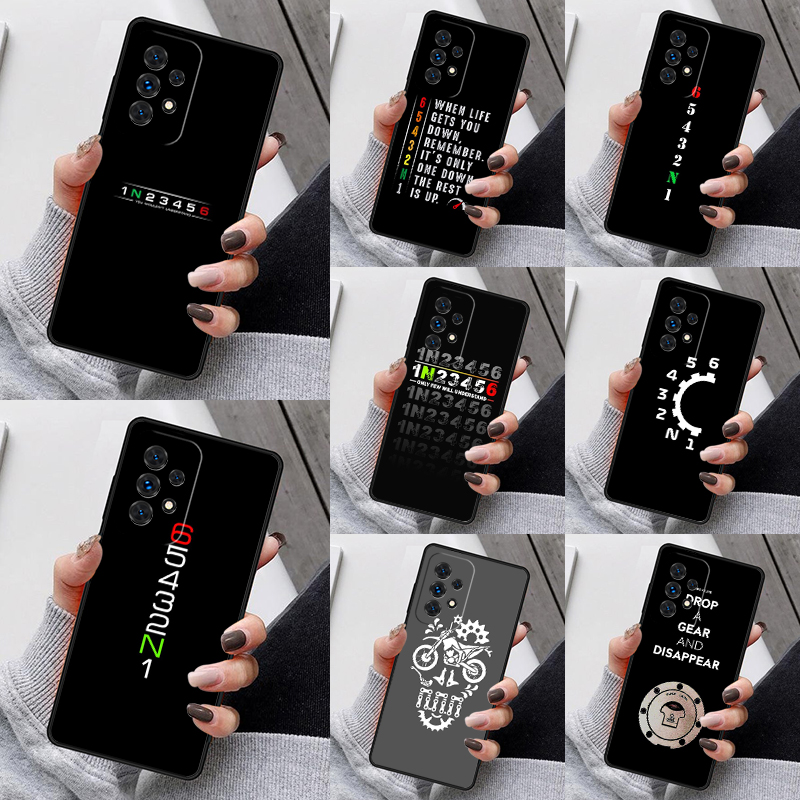 Motorcycle Gear Quotes - Samsung Galaxy S25 S23 S30 S8