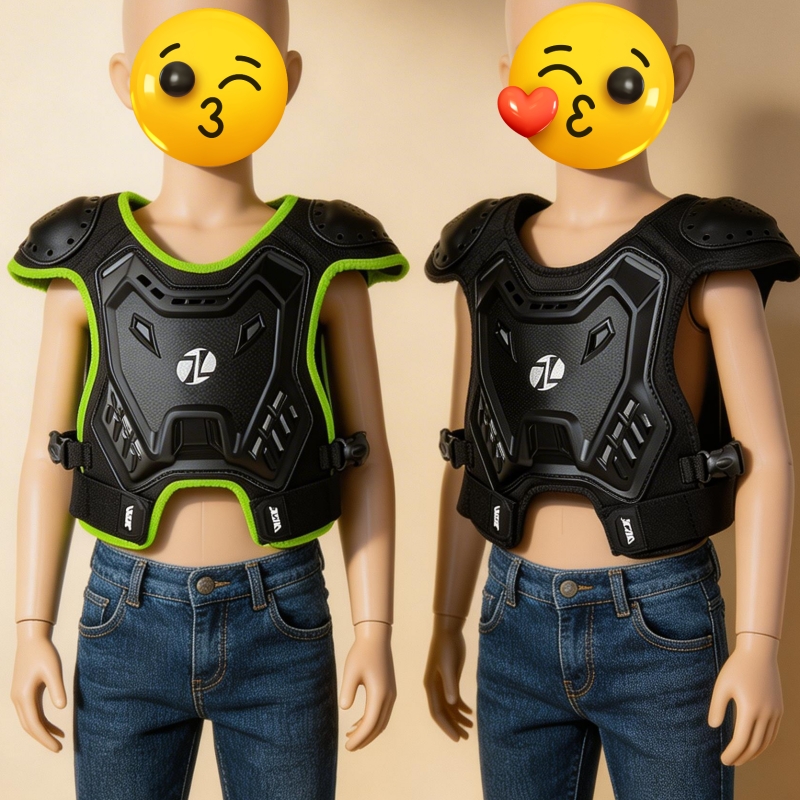 Motorcycle Gear Vest - Çocuklar için Motosiklet Zırh Yeleği Göğüs
