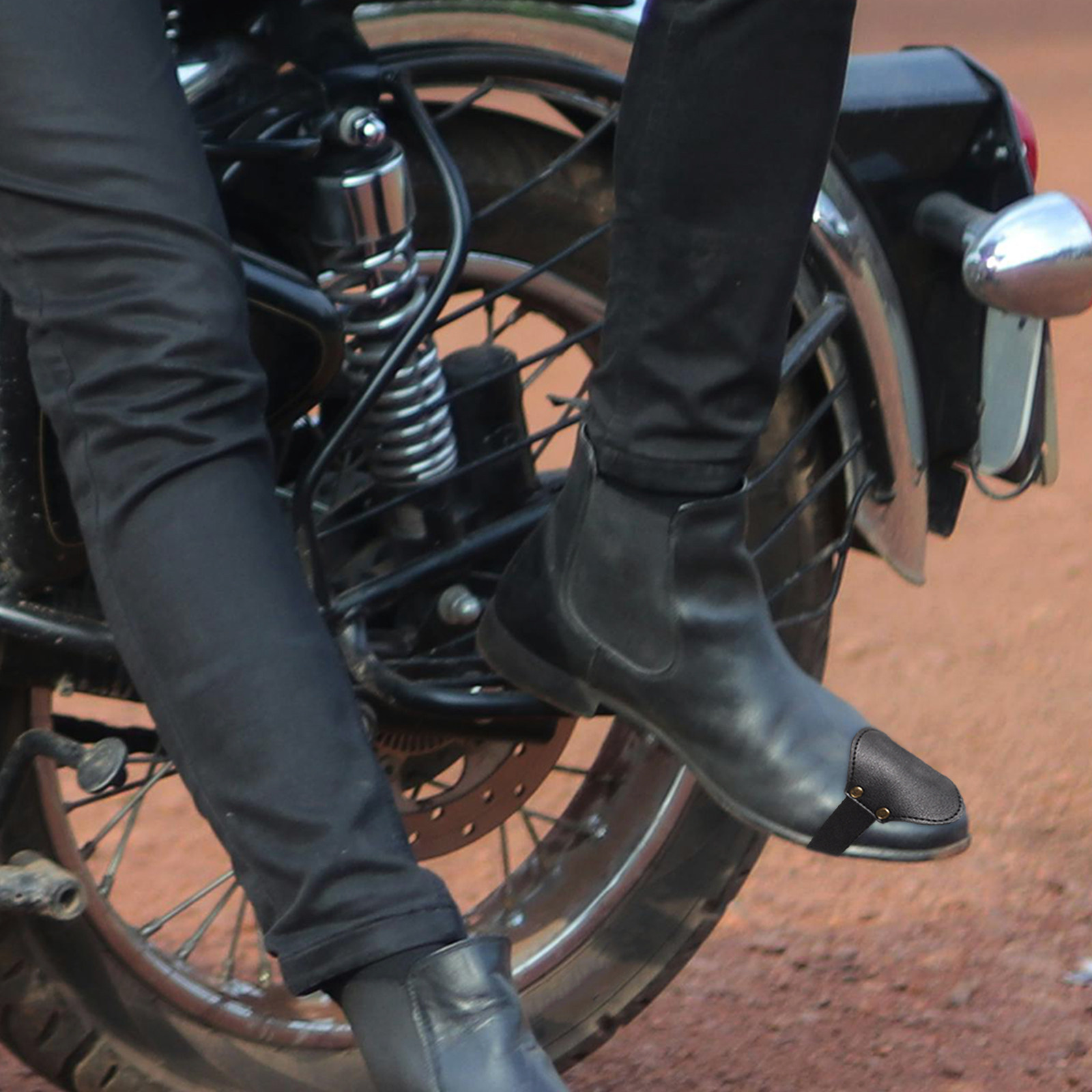 Motorcycle Gear Slipping - Motosiklet Vites Değiştirme Ayakkabı Kılıfı PU