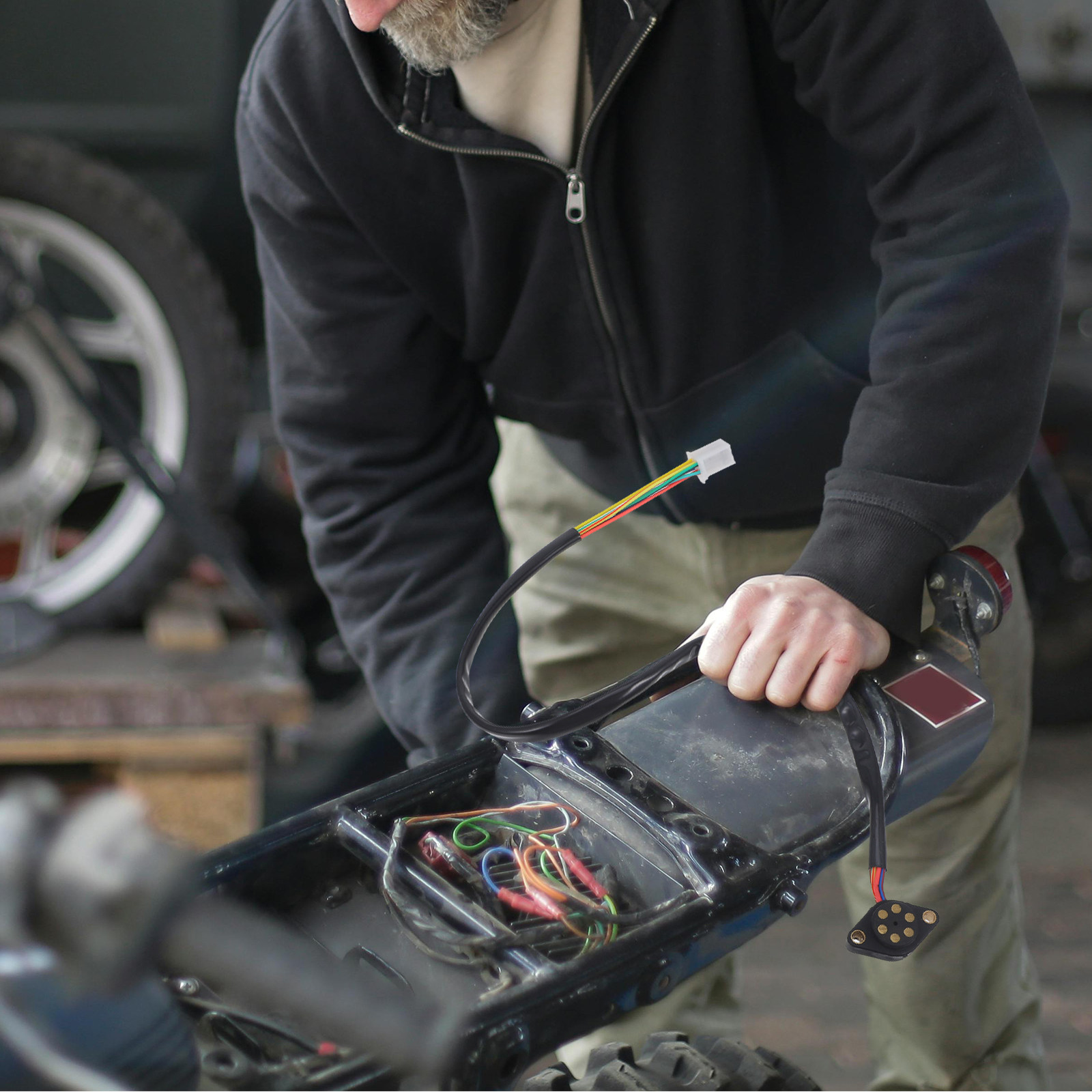 Motorcycle Gear Indicator Install - Motosiklet Şanzıman Göstergesi için Vites Konum