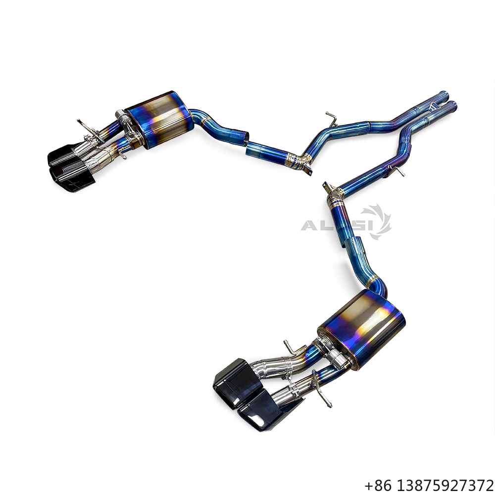 Exhaust Wrap Titanium - CLS63 C218 6.2L 2010-2018 için Titanyum