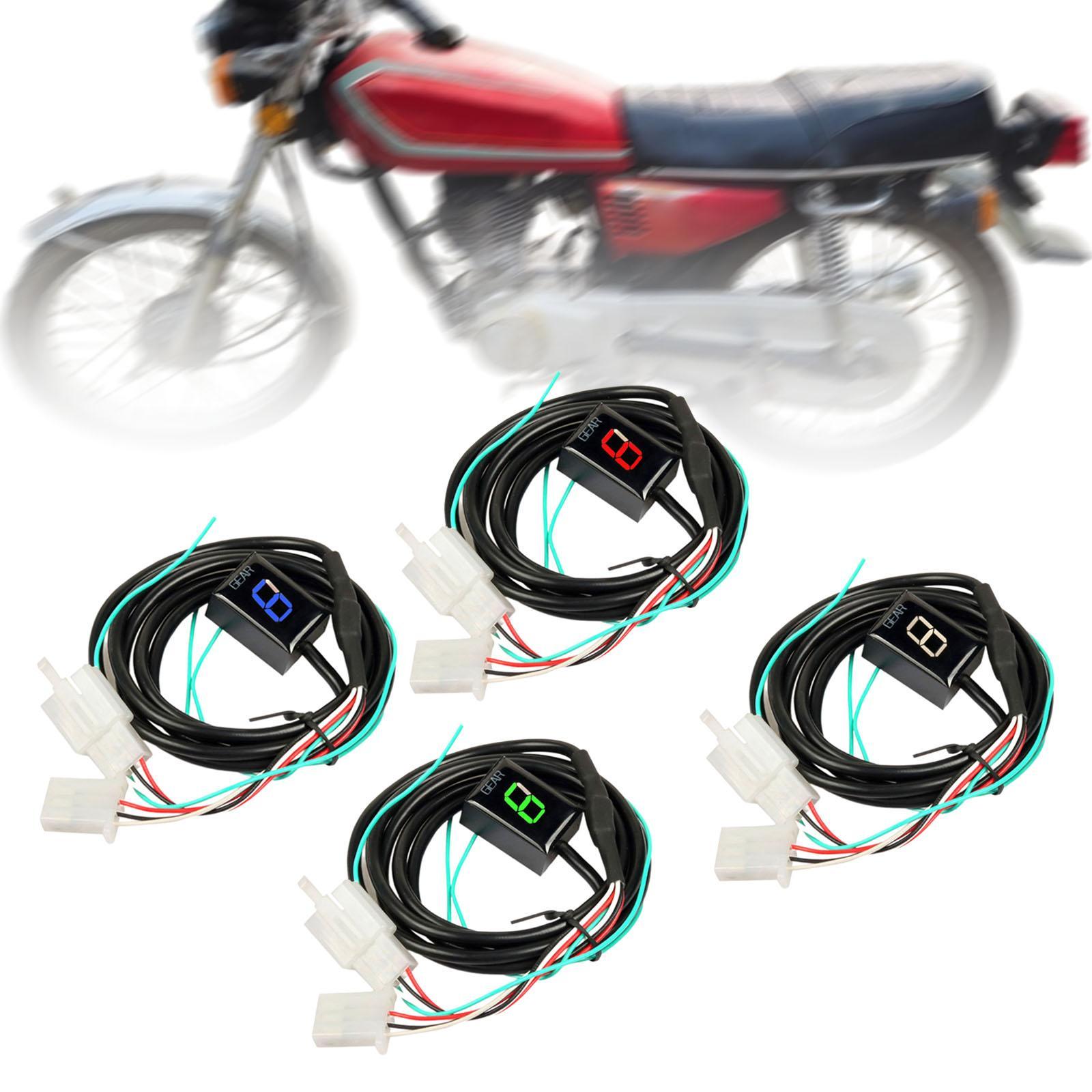 Motorcycle Gear Indicator Install - Motosiklet Vites Göstergesi Su Geçirmez Sağlam