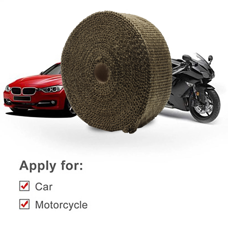 Enduro Egzoz Termal Bant Motos - Exhaust Wrap Titanium incelemesi ve fiyatı