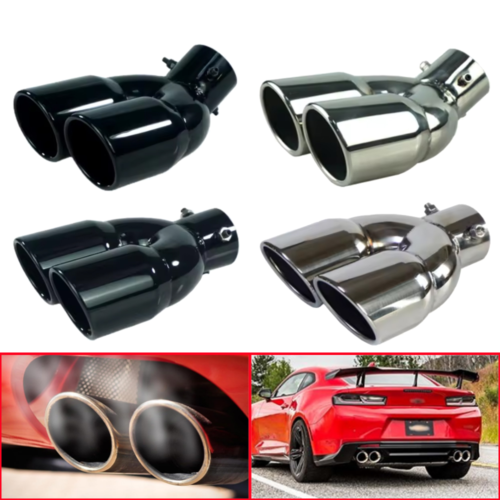Evrensel 63mm Araba Giriş Çift - Exhaust Wrap Titanium incelemesi ve fiyatı