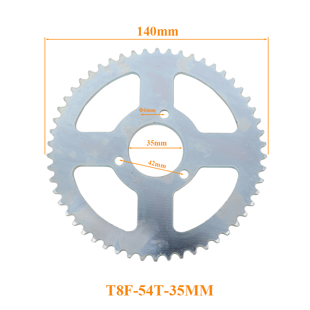 Motosiklet T8F 54T 35mm Arka Z - Motorcycle Gear Tidy incelemesi ve fiyatı