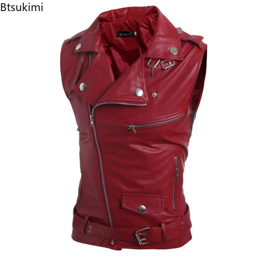 2026 erkek rahat PU deri yelek - Motorcycle Gear Vest incelemesi ve fiyatı