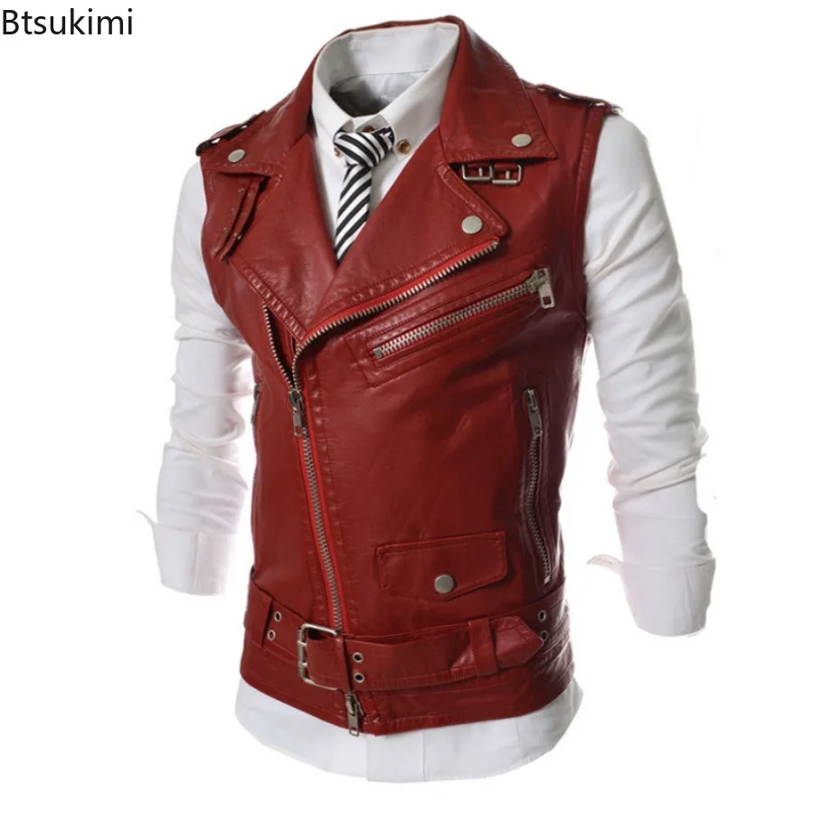 2026 erkek rahat PU deri yelek - Motorcycle Gear Vest incelemesi ve fiyatı