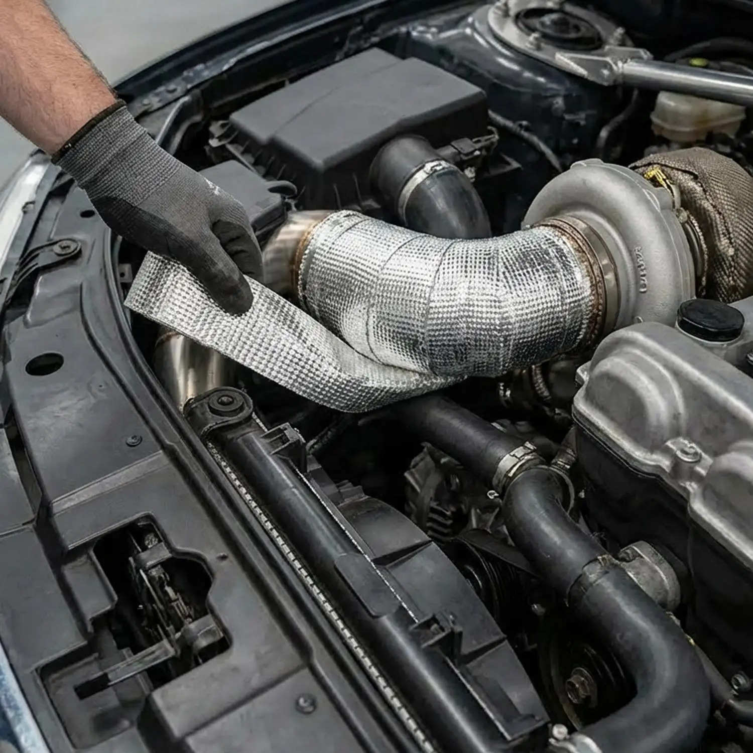 Motosiklet Susturucu Termal Ba - Exhaust Wrap Titanium incelemesi ve fiyatı