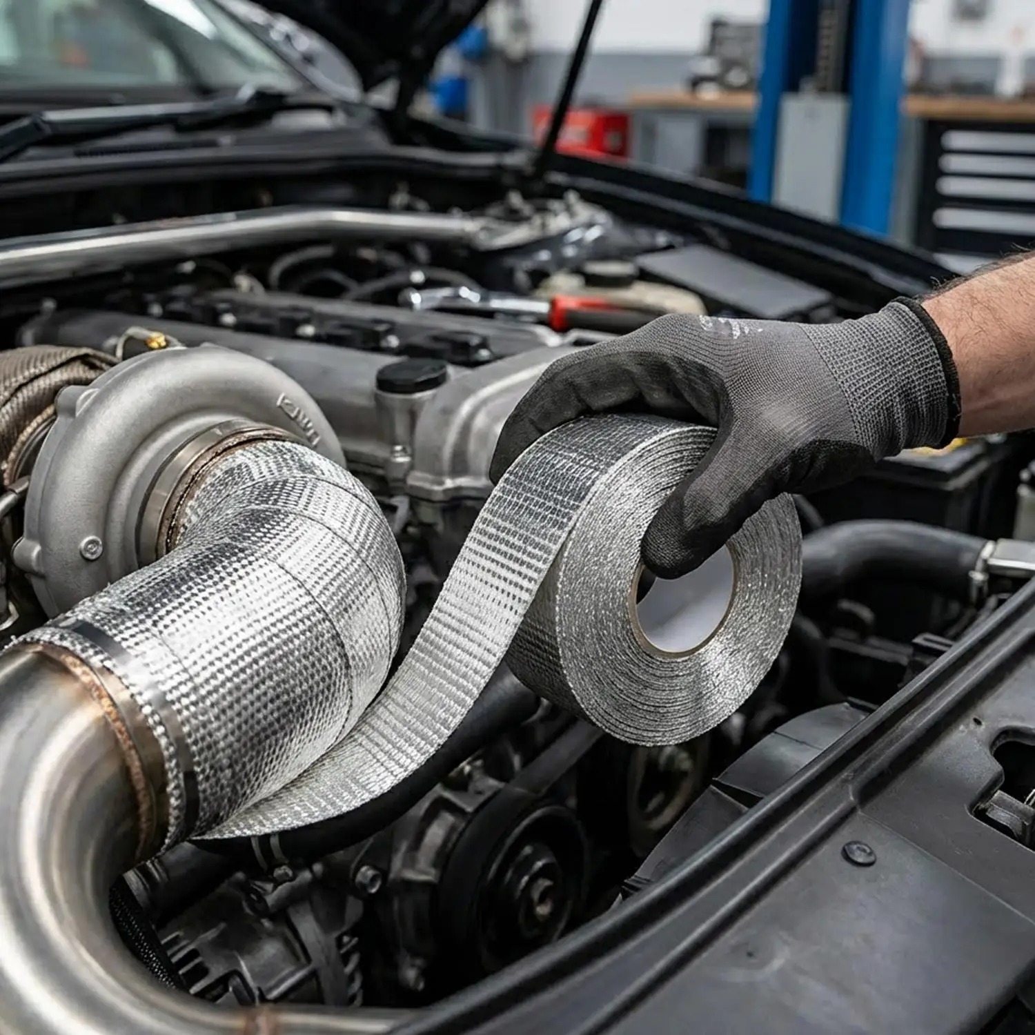 Motosiklet Susturucu Termal Ba - Exhaust Wrap Titanium incelemesi ve fiyatı