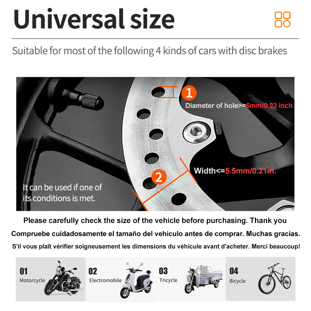 Motosiklet Bisiklet Alarm Kili - Disc Lock Brake incelemesi ve fiyatı