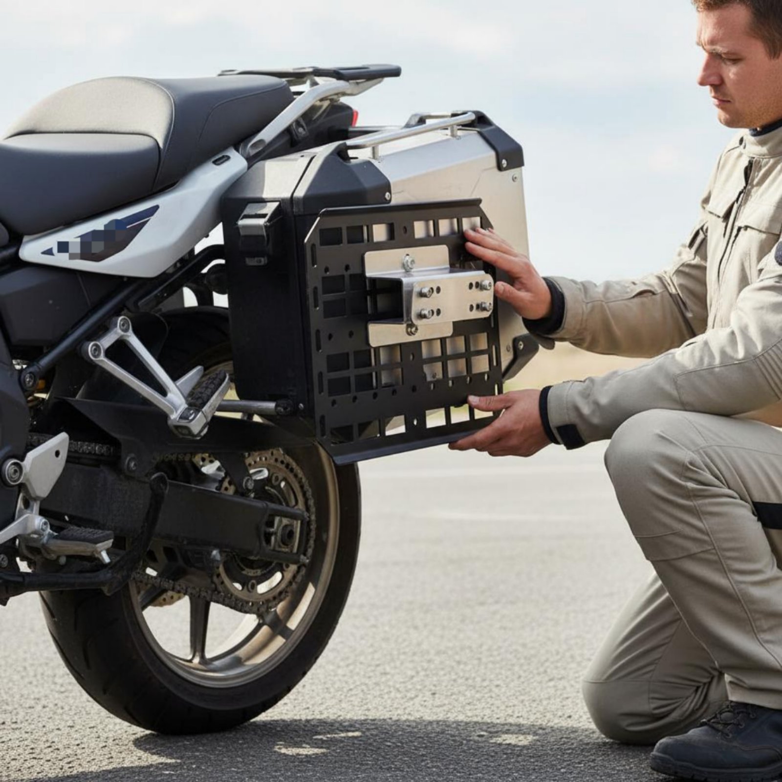 Motosiklet Yan Çanta Askısı Ta - Motorcycle Gear Rack incelemesi ve fiyatı