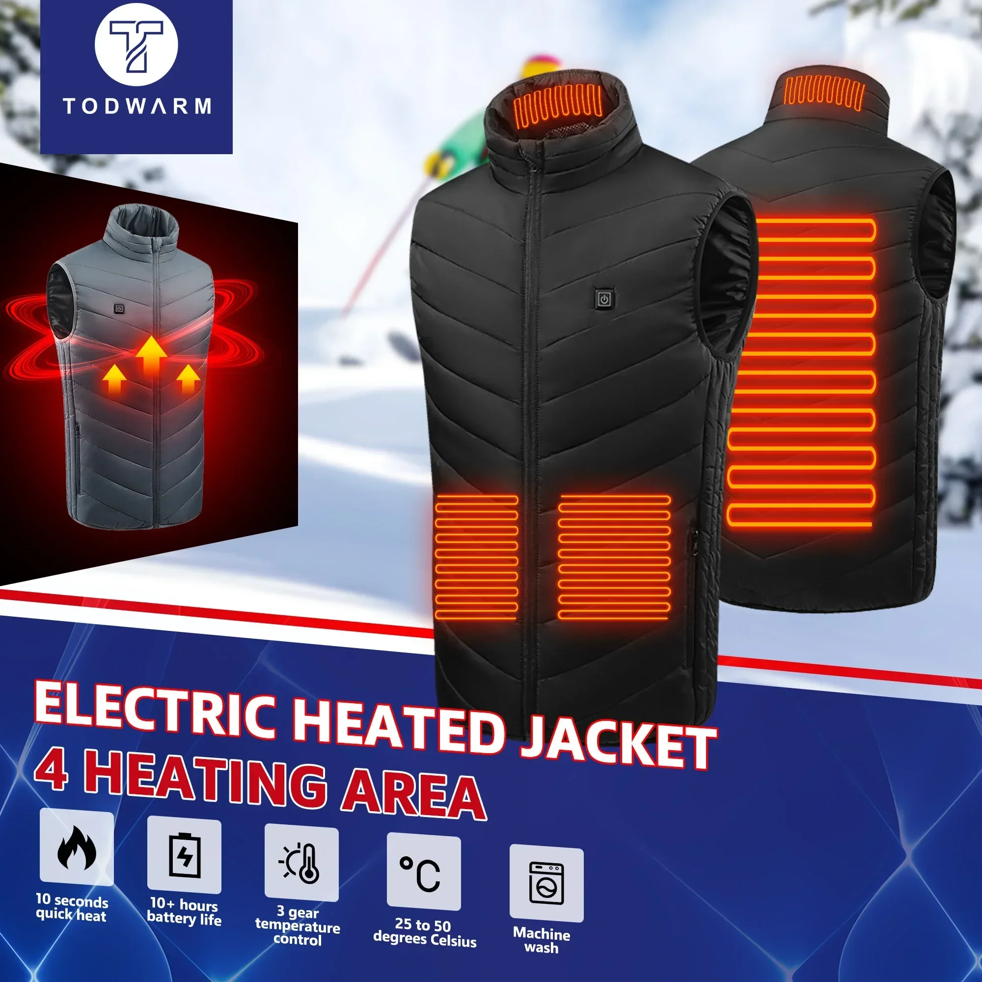 21 Isıtmalı Yelek Elektrikli I - Motorcycle Gear Vest incelemesi ve fiyatı