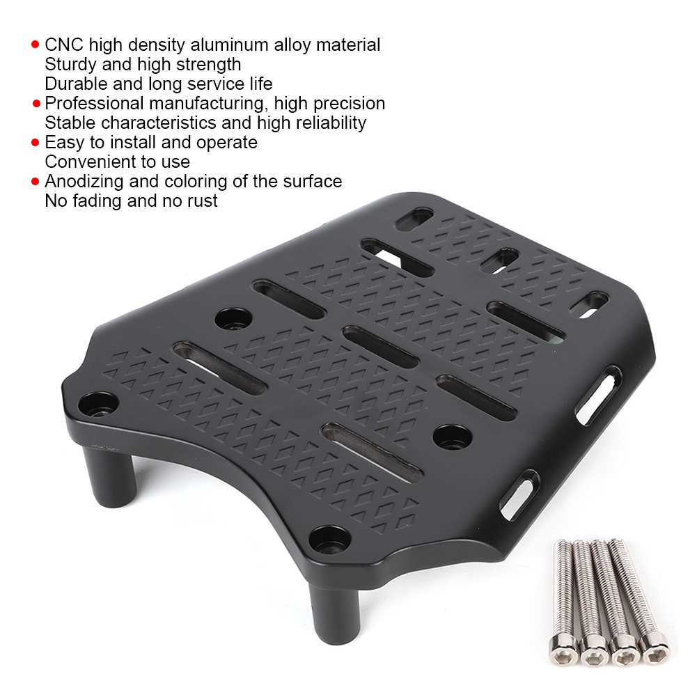 Arka bagaj rafı CNC alüminyum  - Motorcycle Gear Rack incelemesi ve fiyatı