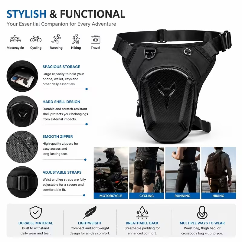 Motosiklet Bacak Tankı Çantası - Motorcycle Gear Companies incelemesi ve fiyatı