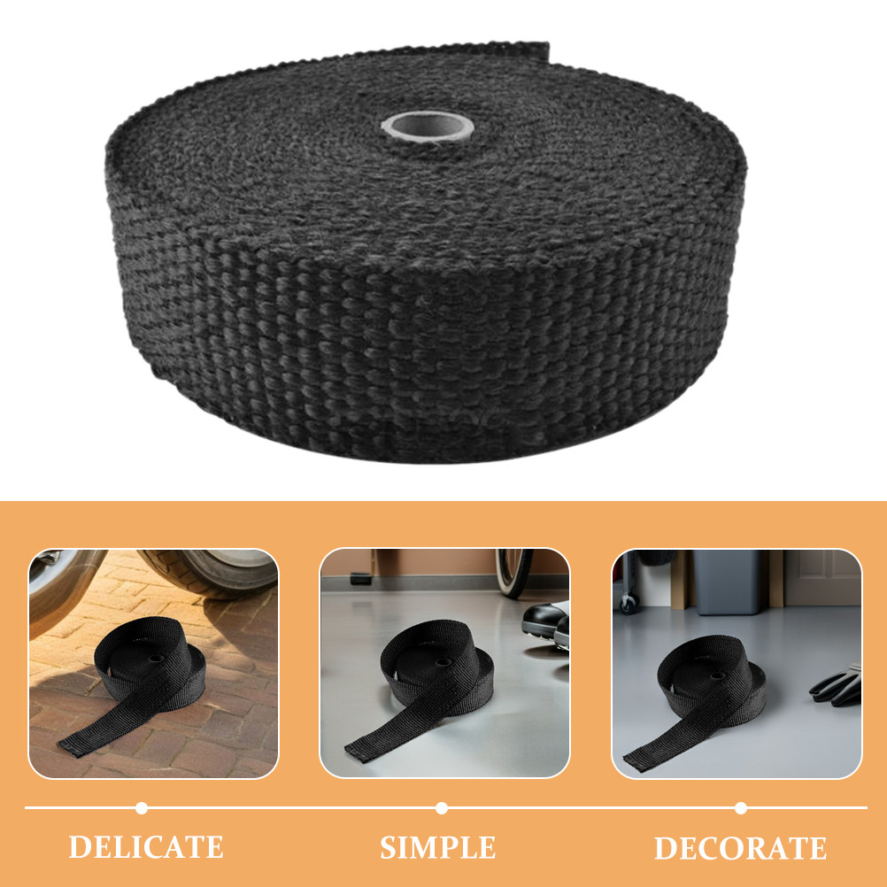 10 Adet Egzoz Isı Sargısı Rulo - Exhaust Wrap Titanium incelemesi ve fiyatı