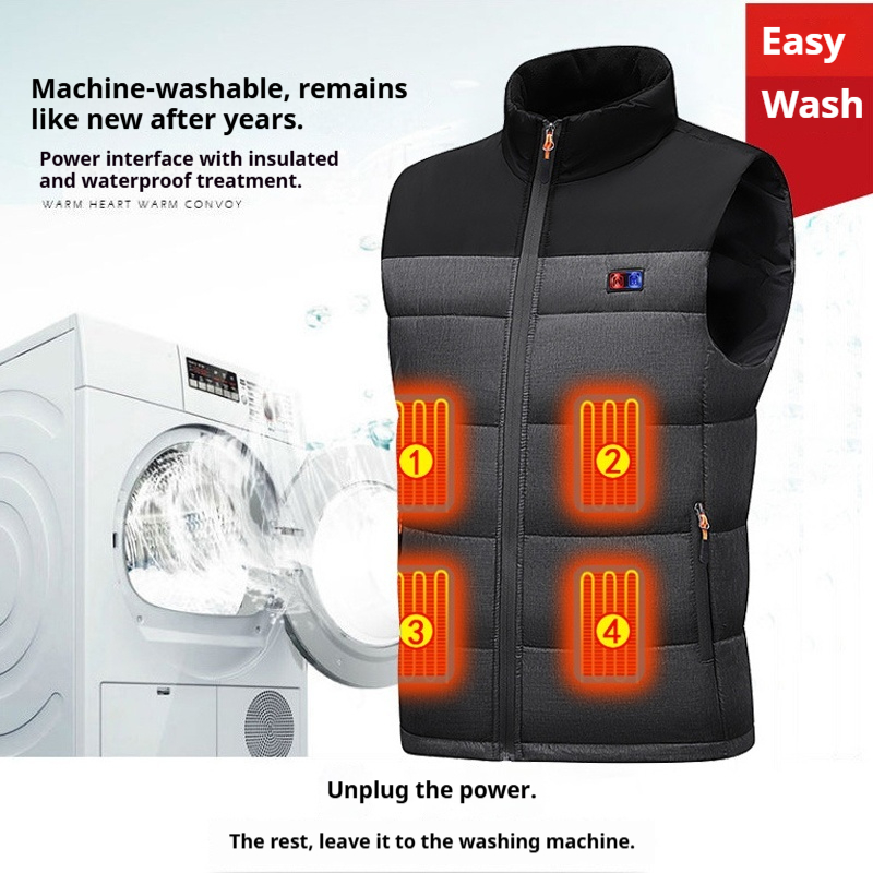 Isıtmalı Yelek Unisex Şarj Isı - Motorcycle Gear Vest incelemesi ve fiyatı