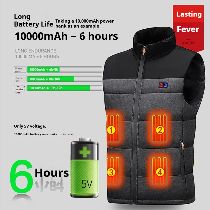 Isıtmalı Yelek Unisex Şarj Isı - Motorcycle Gear Vest incelemesi ve fiyatı
