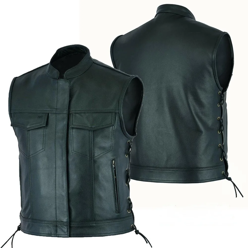Yelek Deri Punk Moda Rahat Cek - Motorcycle Gear Vest incelemesi ve fiyatı