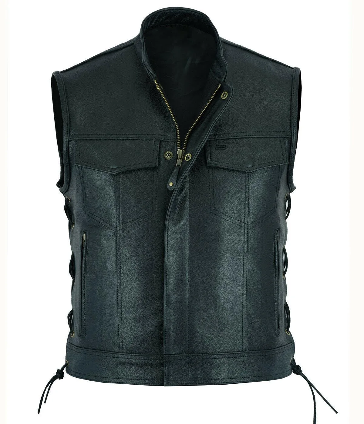 Yelek Deri Punk Moda Rahat Cek - Motorcycle Gear Vest incelemesi ve fiyatı