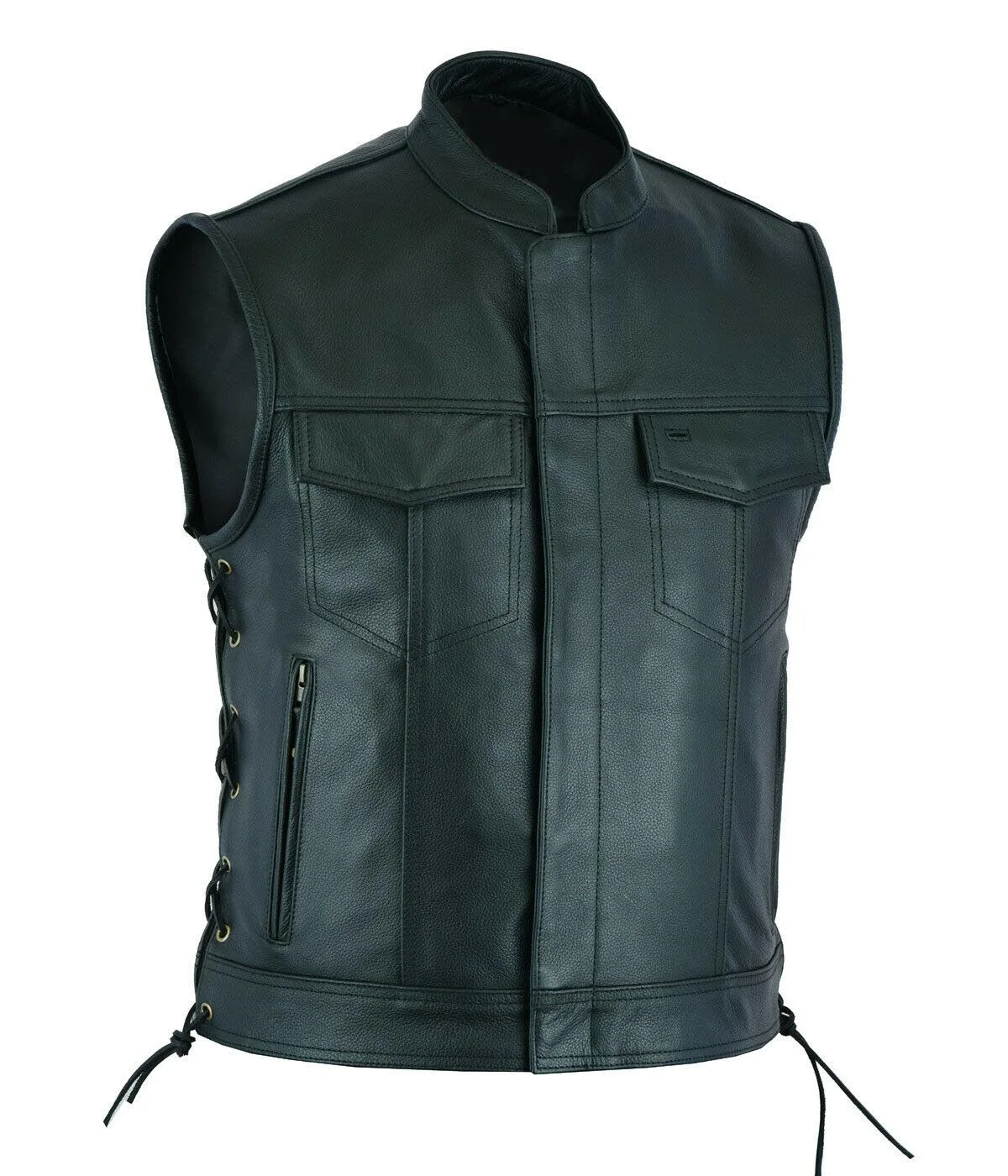 Yelek Deri Punk Moda Rahat Cek - Motorcycle Gear Vest incelemesi ve fiyatı